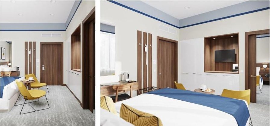 DOUBLE SINGLE USE DELUXE Room