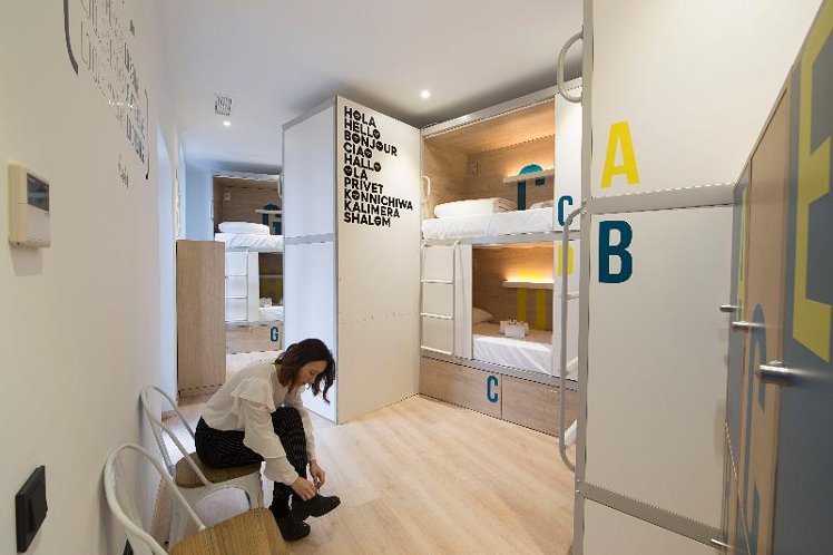 Bed in dormitory CAPACITY 10 Room